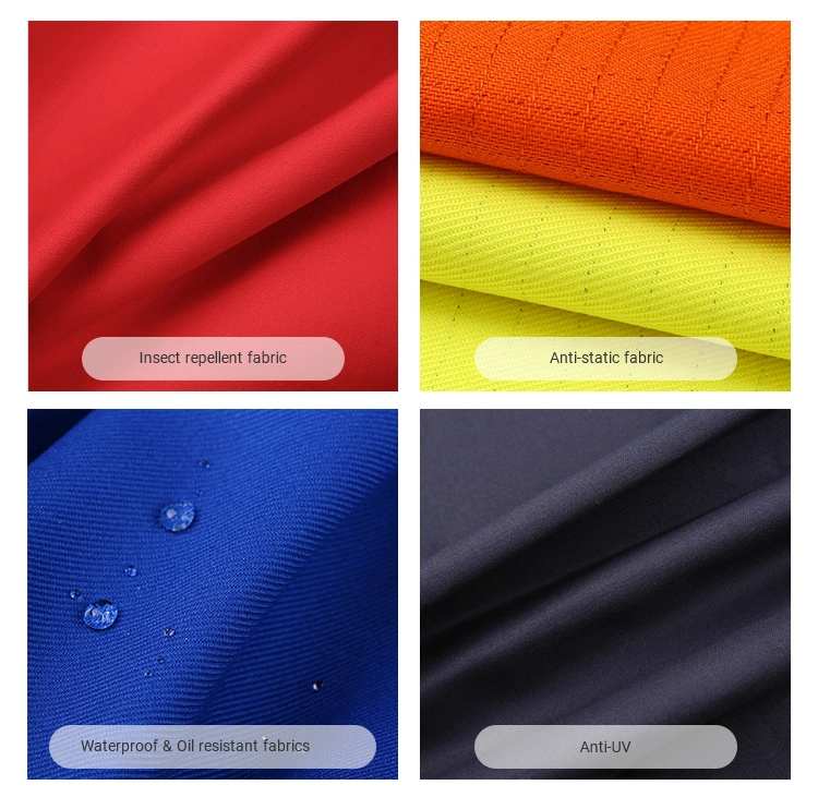 320GSM 100% Cotton Fr Drill Fabric for Protective Workwear