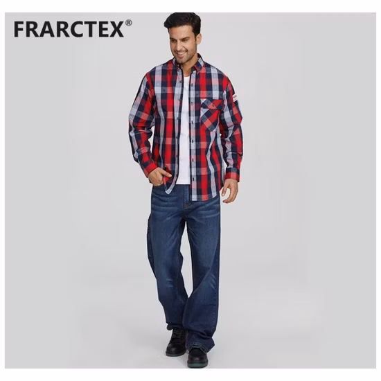 Wholesale Nfpa 2112 Fire Retardant Shirt Safety Fr Welding Work Shirts