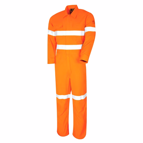 Softshell Twill Customized Workwear Arc-Flash Protection Anti-Acid Meltproof Uniform Waterproof Oil Resistance Antistatic Permanent Fr Hi Vis Safety Jacket