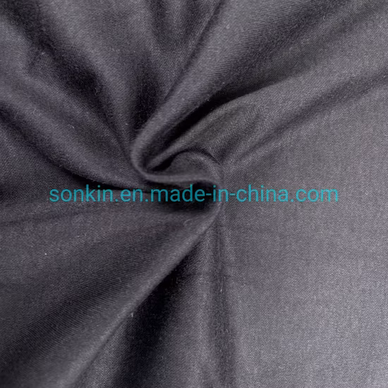China Factory 220GSM Modacrylic Cotton Viscose Conductive Fiber Rib Knitted Flame Retardant Fabric