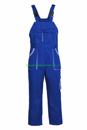 Safety Apparel 65% Polyester 35%Cotton Bib Pants Bib Coverall