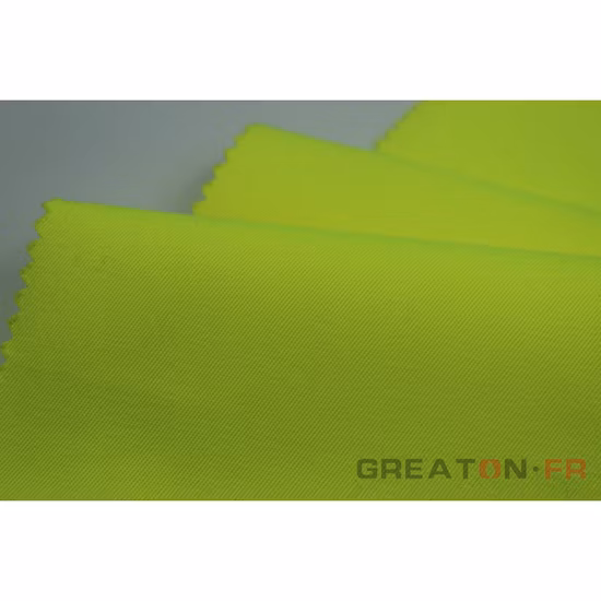 Factory Price Wholesale Modacrylic Fiber Cotton Fluorescent Flame Retardant Woven Fabric