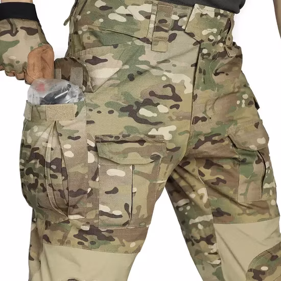 Reinfored Knee Pad Pants/ Multi-Pockets/ Uniform