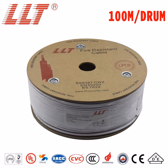 Fire Resistant Cable Fire Alarm Lpcb Cable LSZH Jacket